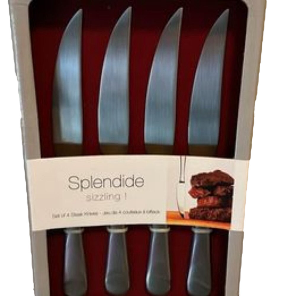 NIB Splendide set of 4 Steak Knives